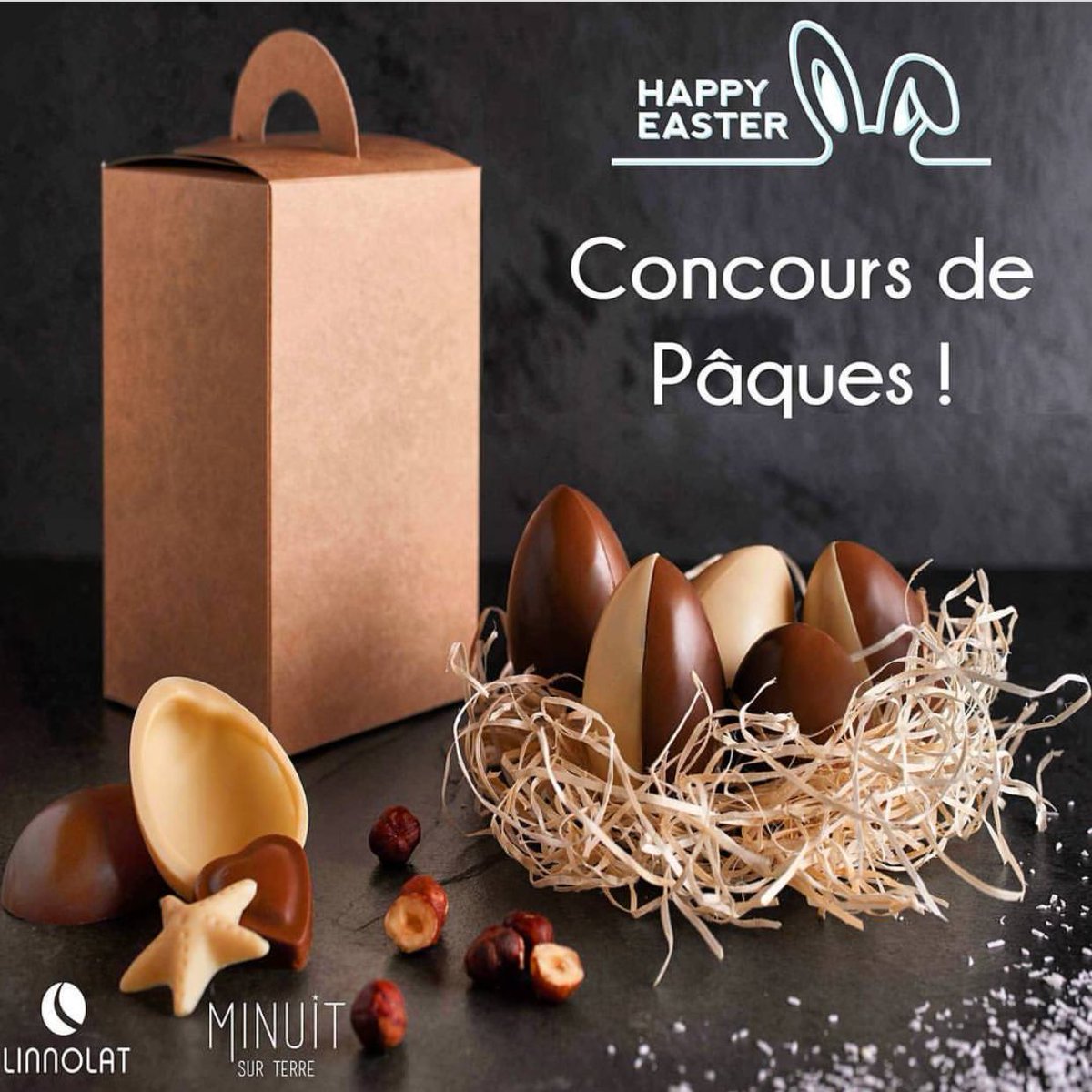 🎉CONCOURS 🎉
Envie de chocolat végane ? Rendez-vous sur Instagram pour participer: instagram.com/minuitsurterre/🐰🍫🍫
#chocolate #paques #vegan