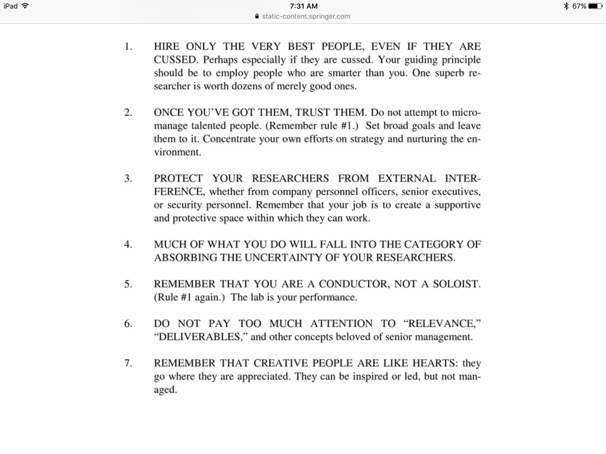 GardnerCampbell's tweet image. Vital principles of management. An excerpt from a list by @jjn1 &amp;amp; the late Bob Taylor. #openlearning17 #thoughtvectors #vcualtlab