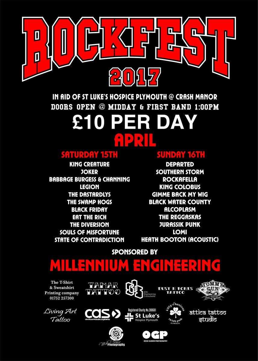 CuzRockfest's tweet photo. https://t.co/5dkUciXtmV https://t.co/DRAu9EkAKb