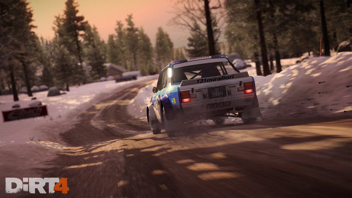 DiRT 4 evening stage