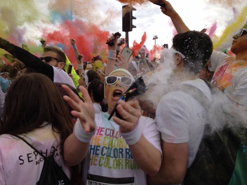 no_rain_today's tweet image. DONE ! 
#TheColorRunBySephora #colorrun2017 #Paris @TheColorRun @moosmi