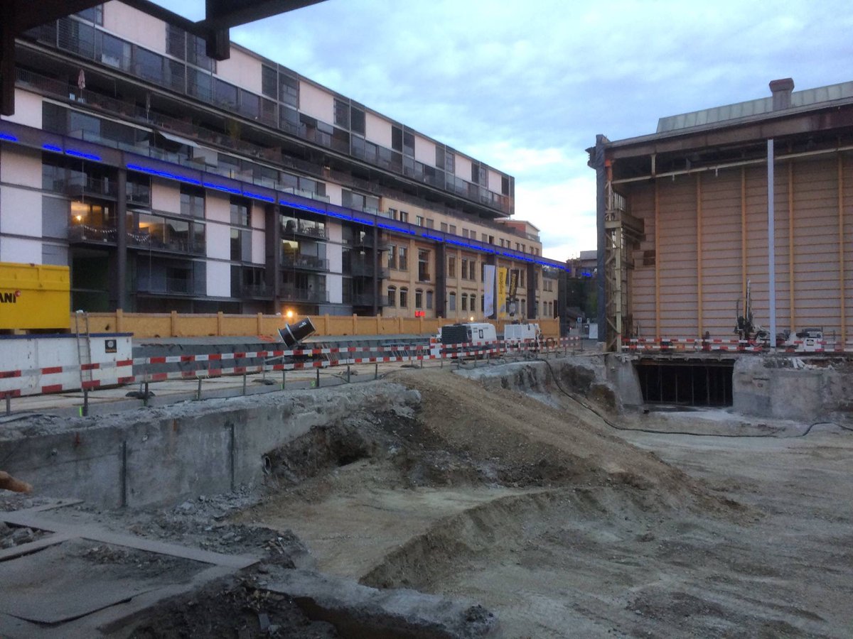 Abbruchfest Halle 52 in Winterthur. Danke Walter und Chris für die tolle Performance!