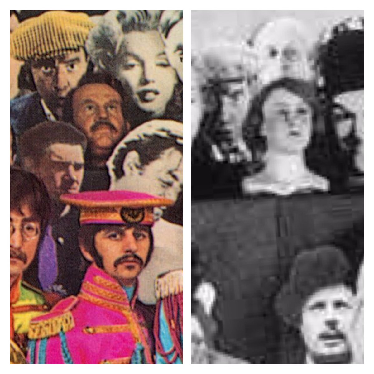 Beatles Sgt. Pepper lemezborító