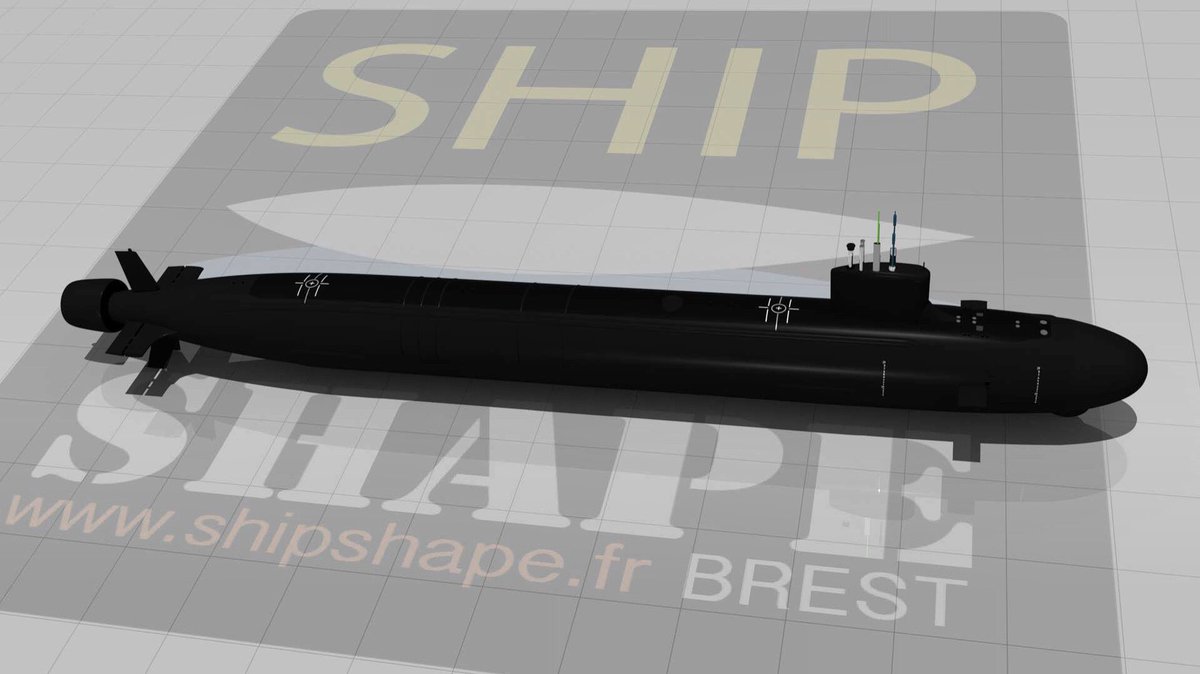 3D : USS Virginia #submarine #ussvirginia #USNavy #Blender3d  #b3d @PNavires
