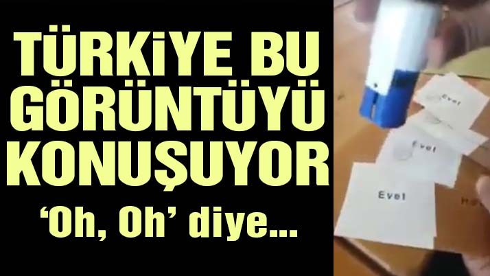 Sosyal medyada hızla yayılan ‘Evet oyu’ görüntüsü çok tartışıldı!
sozcu.com.tr/2017/gundem/so…