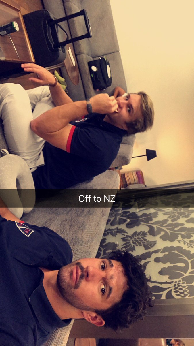 First tour to New Zealand for the <a href="/THESTORMERS/">DHL Stormers</a>.. few more flights to go. <a href="/DanDup12/">Daniel du Plessis</a> enjoying some snacks <a href="/adidasZA/">adidasZA</a>