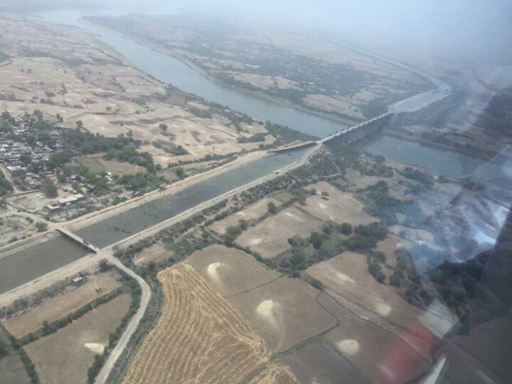 Shikhar_IAS's tweet photo. Picture of beautiful aqueduct enabling crossing of Chambal water. #Dholpur #Chambal_River  #RajsthanWR #Rajasthan_WR https://t.co/CO8cKSq1J6