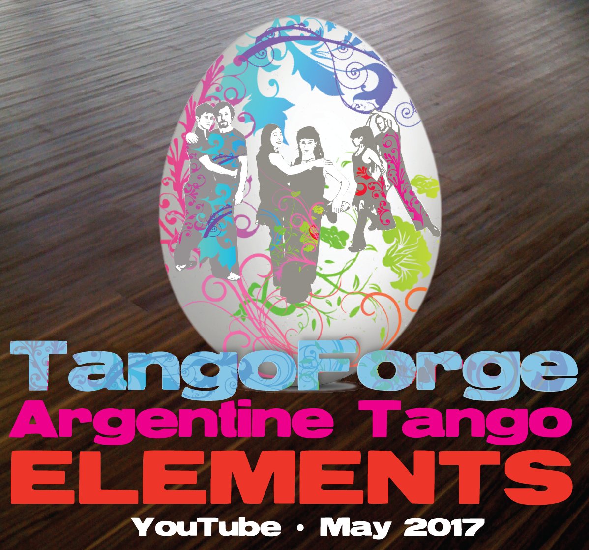 tangoforge's tweet image. Finally, we go to YouTube:  Variations of every Argentine Tango movement to encourage Real Improvisation from the Elements. Wet Paint Bunny.
