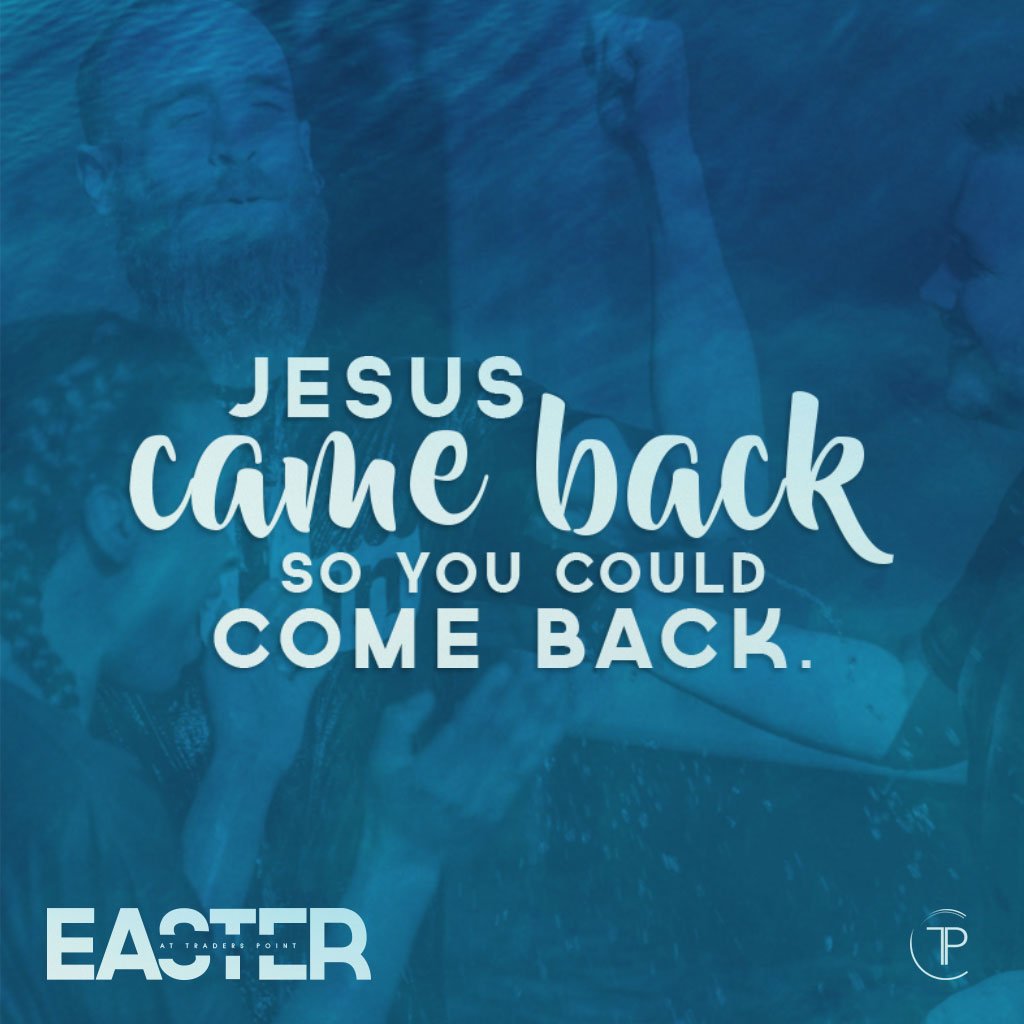 TradersPointCC's tweet photo. What are you coming back from? #EasterTPCC https://t.co/8kdW5IQK13