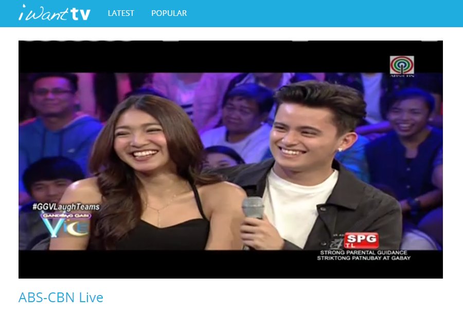 ofc_iwant's tweet photo. Kiligin sa love story ng  #TeamReal #JaDine sa #GGVLaughTeams! Panoorin na sa iWant TV - ABS-CBN Live https://t.co/Q6psNYV4ij https://t.co/2kcClrWaag