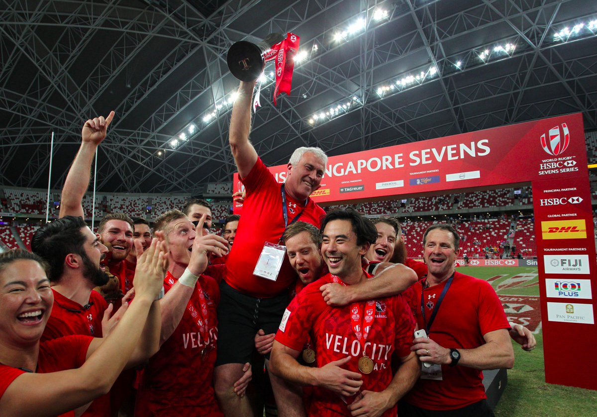 RugbyCanada's tweet image. 📹 Historical day for #Canada as they win 1st @WorldRugby7s cup title at @SgRugby7s! #RISEAsOne #RC7s 🇨🇦🏉
youtube.com/watch?v=wg5J-A…