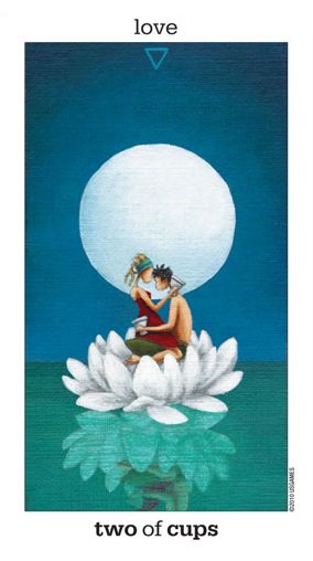 tarotcom's tweet photo. Today's #Tarot Card: 2 of Cups! Nurture your deepest relationships now. Its a beautiful time to connect &amp; to love: https://t.co/geZ0DyV6KO https://t.co/0HMGzP2DYG