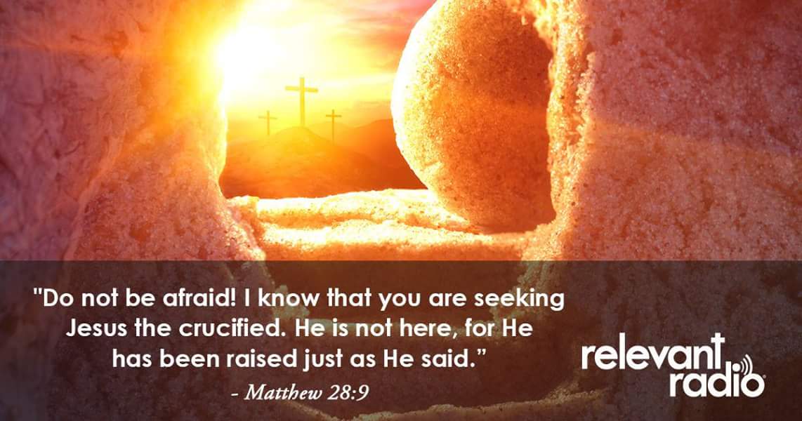 Remember the reason. Happy Easter. Enjoy the time you have with family and friends. Call us if you need us.