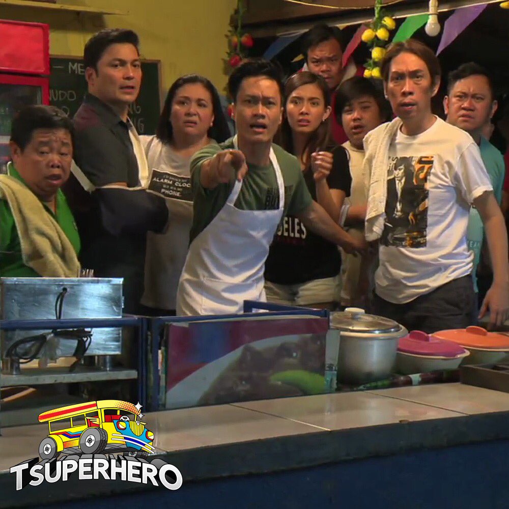 TsuperheroGMA's tweet photo. Sina Nonoy at Eva nga ba ang nakita nila? #TsuperheroProposal https://t.co/1l6mHjyDUW