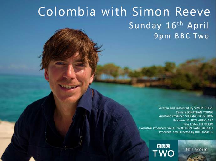 Tonight at 9pm on <a href="/BBCTwo/">BBC Two</a> watch <a href="/simon_reeve/">Simon Reeve</a> on his travels around #colombia