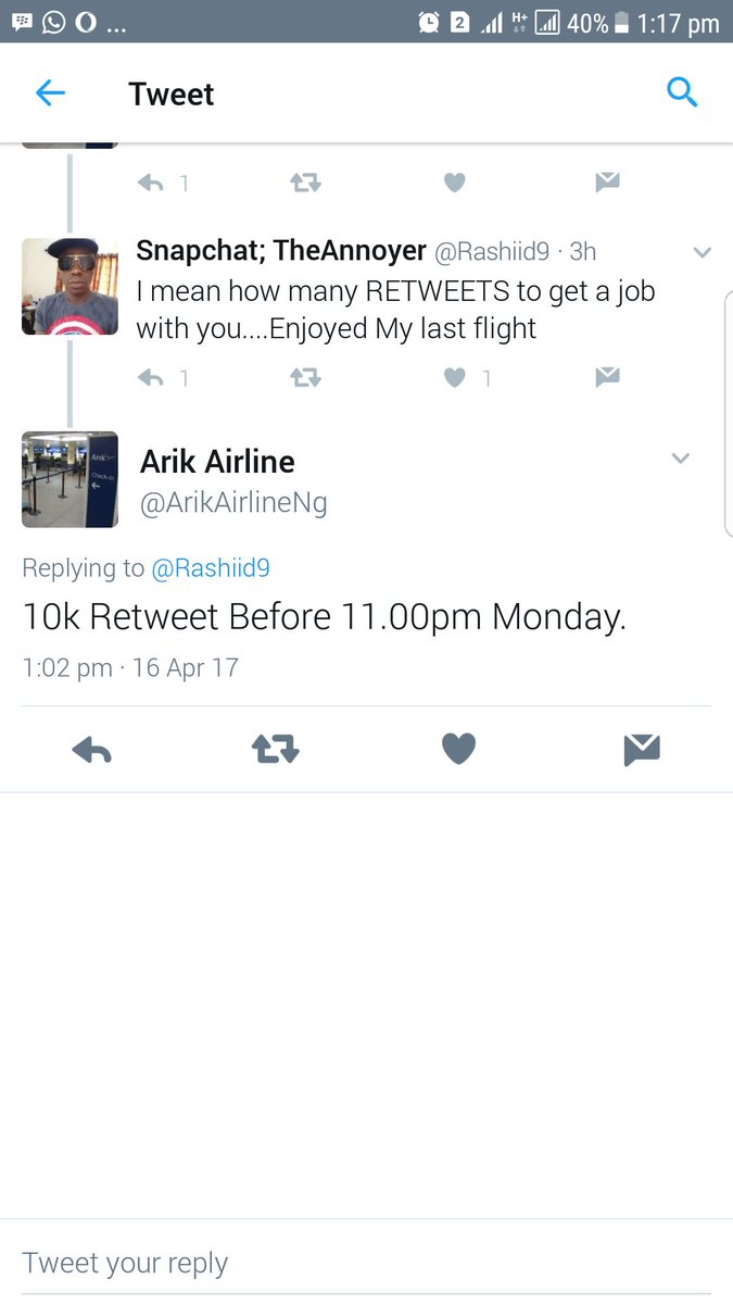 Rashiid9's tweet photo. Guys please Help Me Get a Job with @ArikAirlineNg Thanks and God Bless you.  @4eyedmonk @Nwankpa_A @chidiajuzie https://t.co/iURc19Jfiw