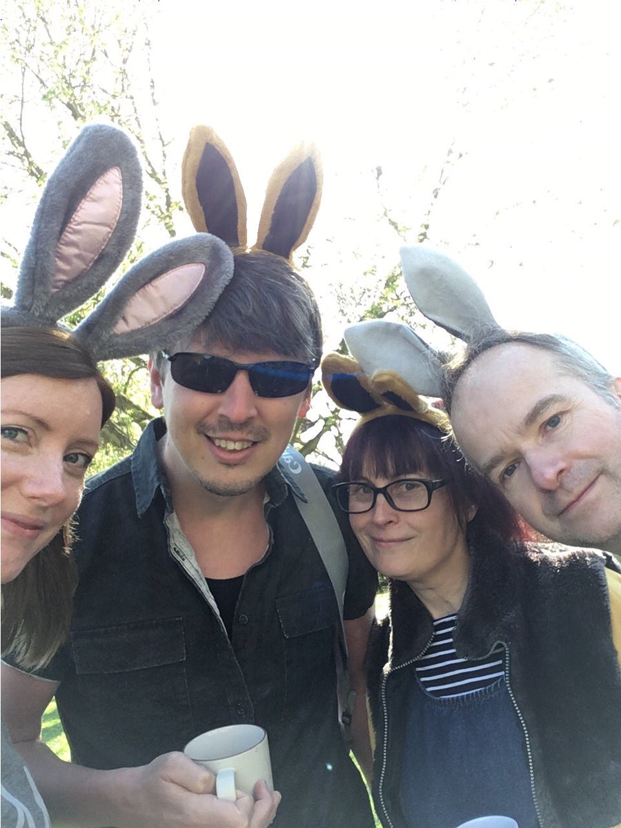 Thanks Helen and <a href="/HBSAL/">annettehanford</a> for the Easter egg hunt - lots of happy bunnies today!