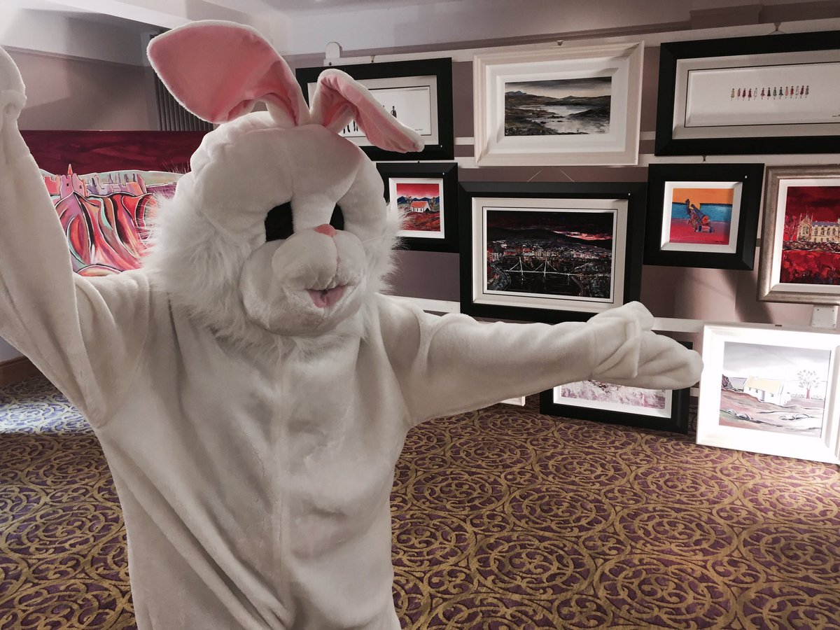 Happy Easter from the Everglades! Exhibition runs until 8pm today and continues Monday 11am - 6pm. #Derry #EasterExhibition