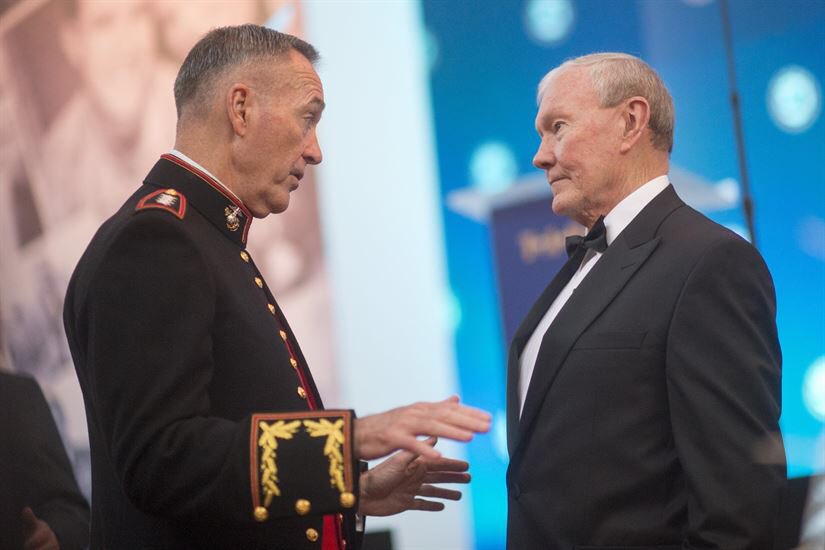 KyraPhillips's tweet photo. Two of my favorite warriors and human beings. @TAPSorg #friendsofTAPS @DeptofDefense @thejointstaff @johnrobertsFox https://t.co/1sgZ0BrVal