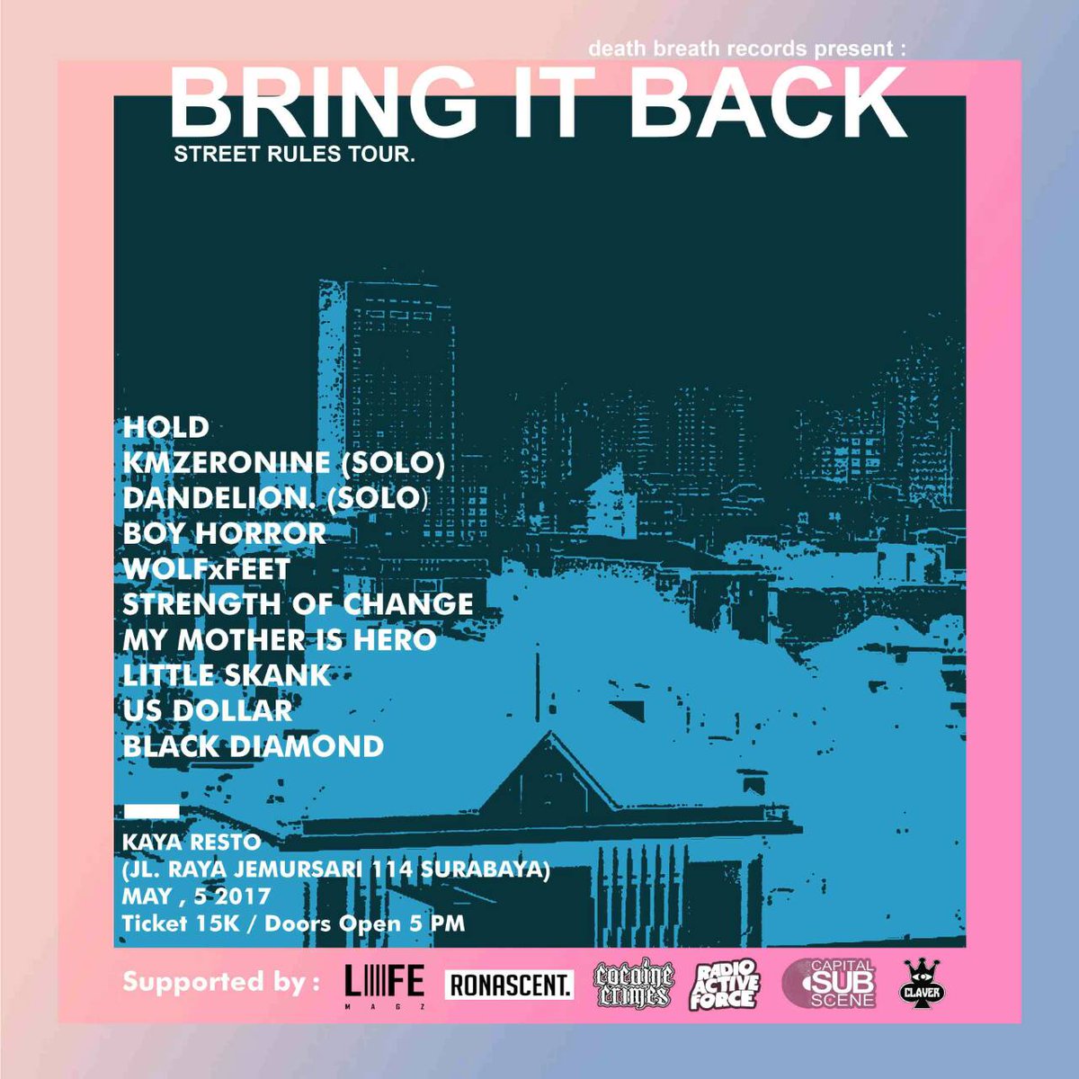 Dan sampai ktm tgl 5 mei 2017 besok di kaya resto say 😘 
Tiada kesan tanpa kehadiranmu beibs 💖💖💖