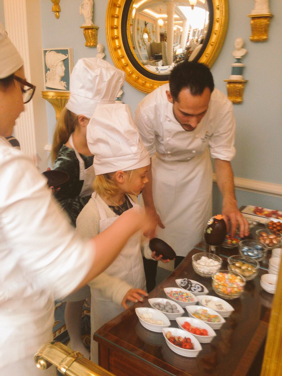 Chef's Chocolate Eggademy in Céleste! #chocolate #easter #eastereggs #masterclass #thelanesborough