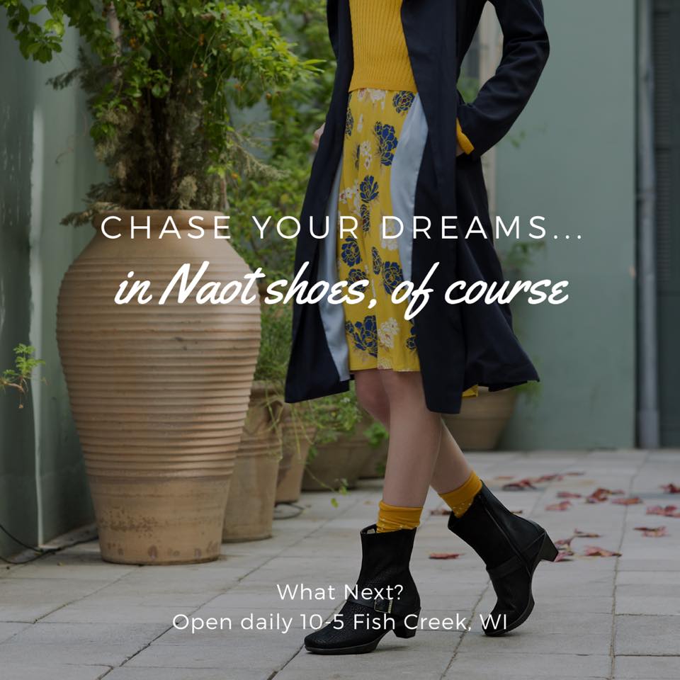 ShopWhatNext's tweet photo. Chase each and every dream you have...just make sure you chase them in @naotfootwear . 

Find your #naot dream chasers at @ShopWhatNext https://t.co/TENP56LJXO