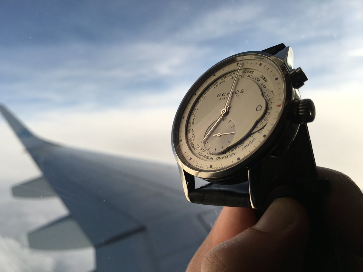 robnudds's tweet photo. Time for take off! #travel #luxury #nomosbaselworld #watches #watchmaking #Germany #horology @nomosglashuette https://t.co/SnvXGSyaGY