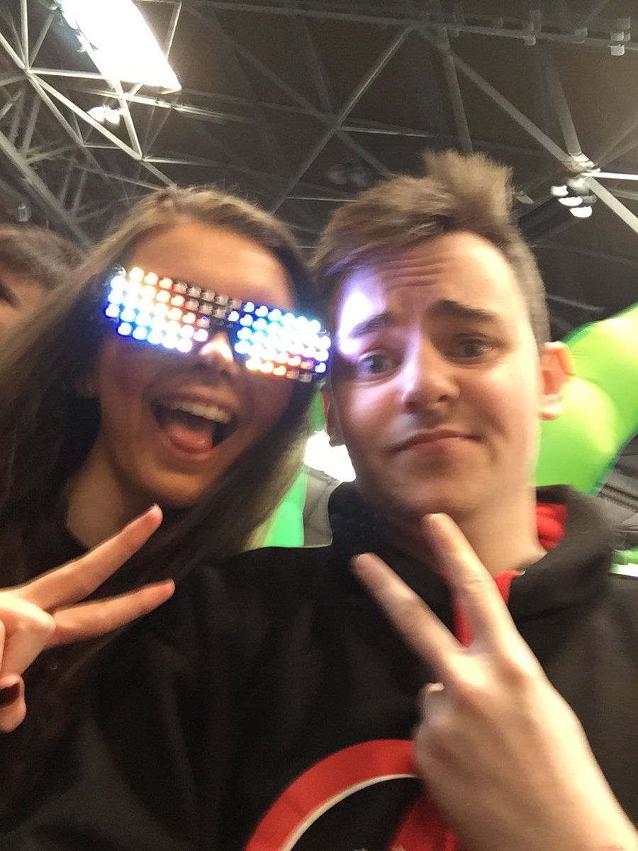 Scott_Gowens's tweet photo. If your at #i60 make sure to check out the @CORSAIR booth with @louisejulie_ and take #RGBselfie for a chance to win some corsair  swag https://t.co/TnubEhOzMu