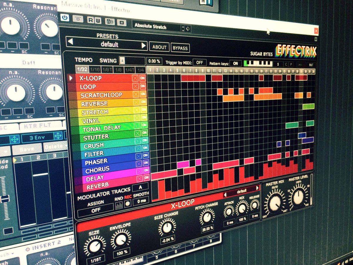 MatthewSquibb's tweet image. Working on a new project (first game OST) - picked up #Effectrix by @sugar_bytes in the 50% off Easter sale! #newmusic #indiedev #gamedev