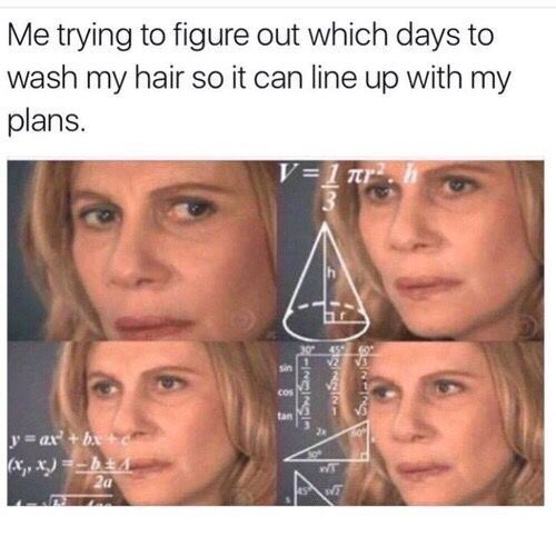 do you even have thick hair if you don't do this?
