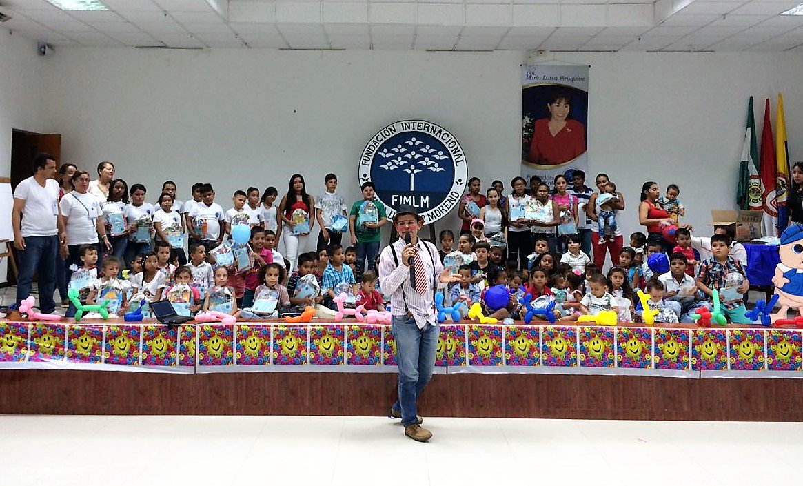 FIMLM's tweet photo. Con un taller de #Valores,  juegos, rondas infantiles y #KitsEscolares, niños de Aguachica, Cesar tuvieron un día de #AlegríayBienestar https://t.co/RKxF9gT3Ui