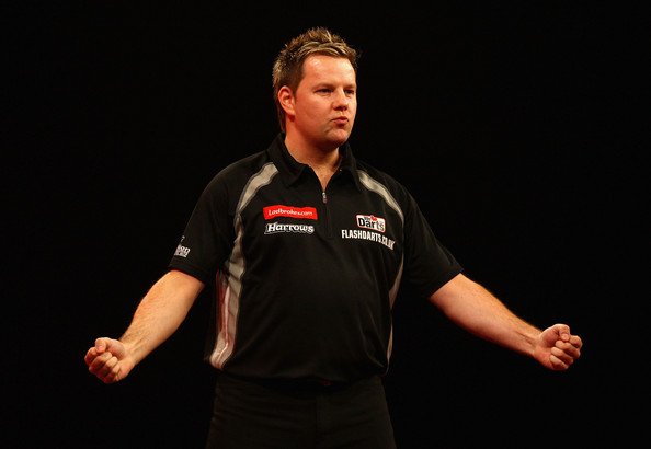 OfficialPDC's tweet photo. WINNER! Former World Championship Finalist Mark Dudbridge wins PDC @UnicornDarts Challenge Tour Seven, beating Alan Tabern 5-2. https://t.co/FodPeeSjqh