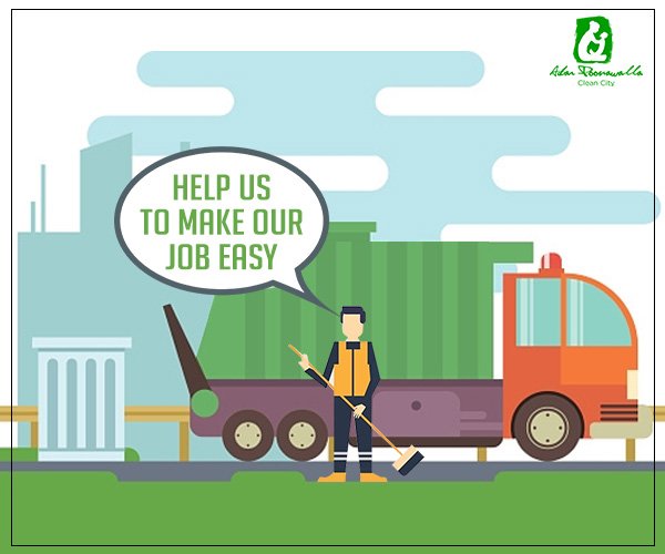 It’s every citizen’s duty to maintain cleanliness in the city. #CleanCity