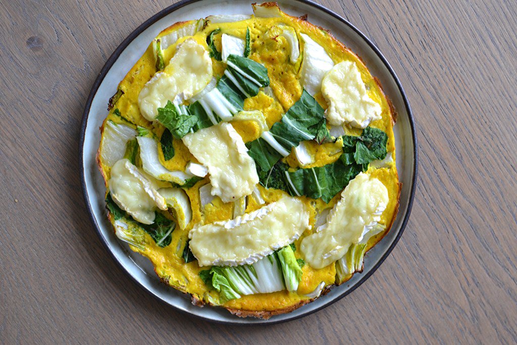 PrettyGoodCook's tweet image. Maak eens fritatta met paksoi en camembert als #ontbijt! Verrassend #koolhydraatarm recept. prettygoodcooking.wordpress.com/2017/04/16/fri…