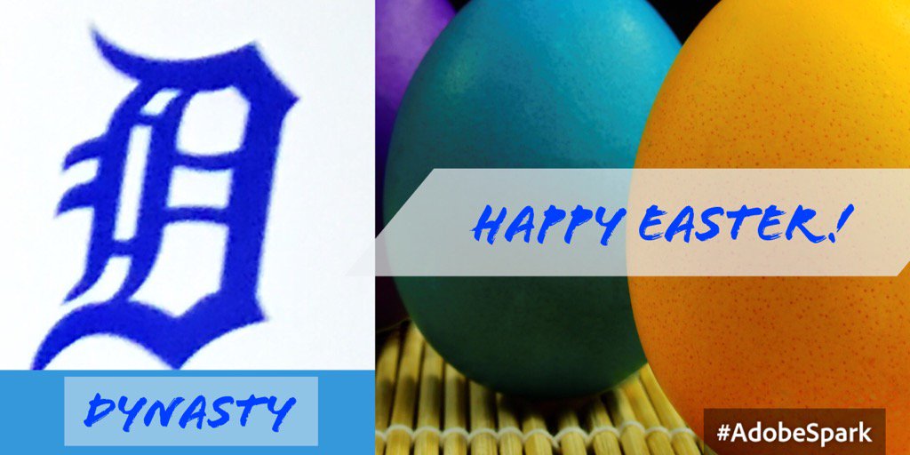 CinciDynasty's tweet photo. Happy Easter Dynasty Family! #RepTheD https://t.co/eHltP29MzJ
