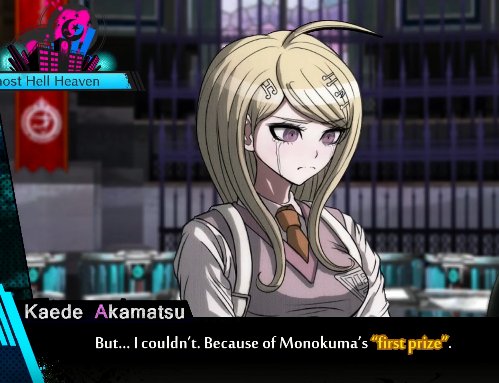 danganronpafav's tweet photo. 💥 Kaede Akamatsu {in game} - Danganronpa V3: Killing Harmony https://t.co/IP9Lz4b996