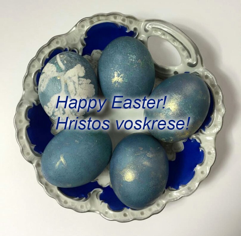 sncica's tweet photo. Happy Easter! Srecan Uskrs! Hristos Voskrse! Joyeuses Pâques! Frohe Ostern! #eastersunday #easter #uskrs #ХристосВоскресe https://t.co/ED4Jy3uYnU