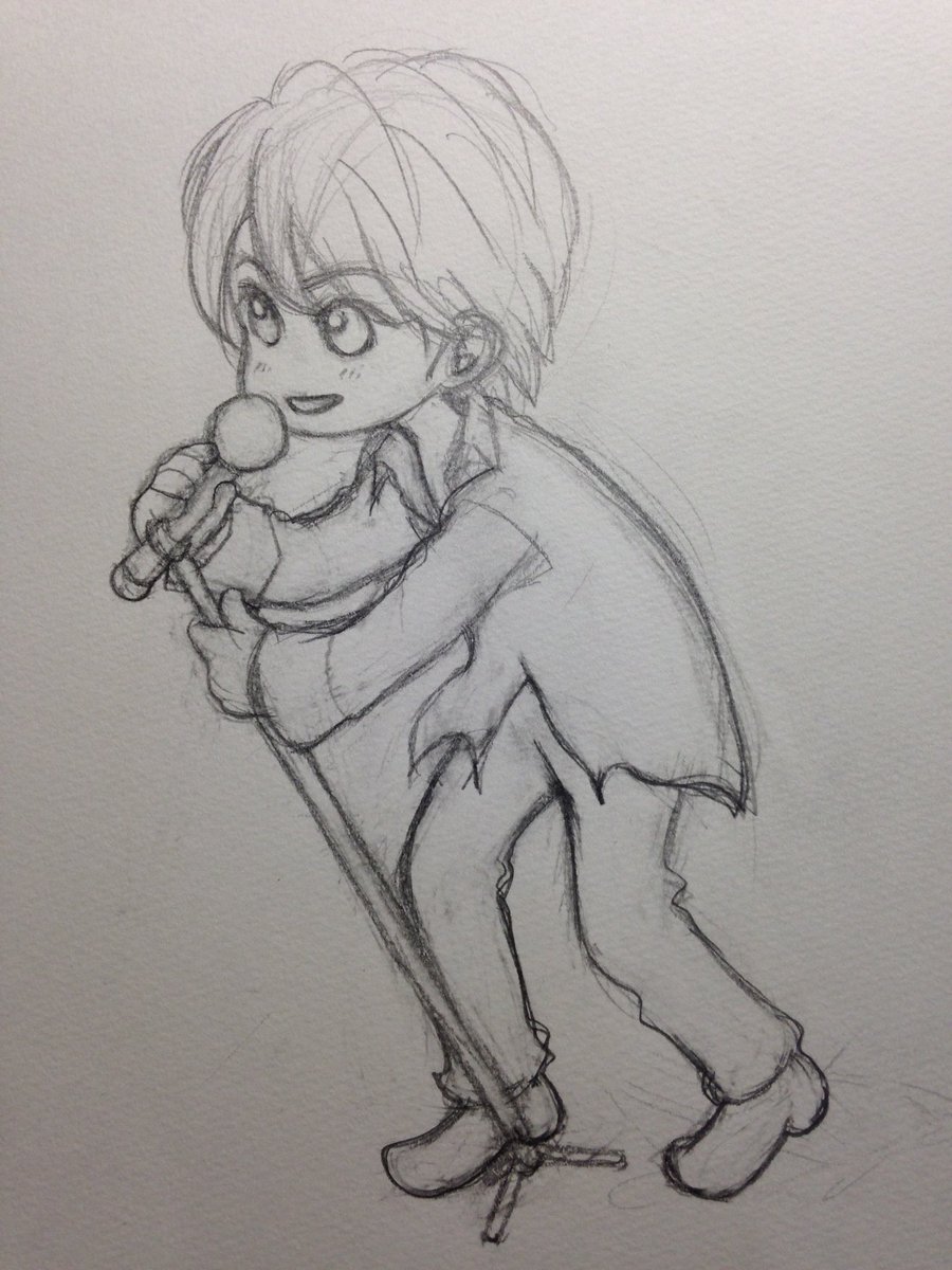 久々に。15年くらい前に、めっちゃ描いてたなあ…。