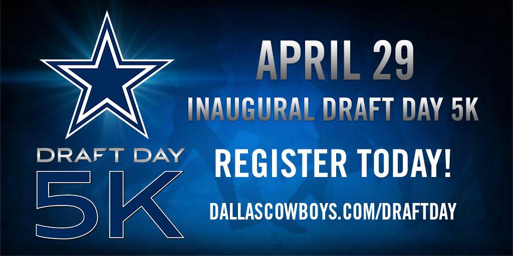 Dallas Cowboys on Twitter "The Dallas Cowboys Draft Day 5K course has