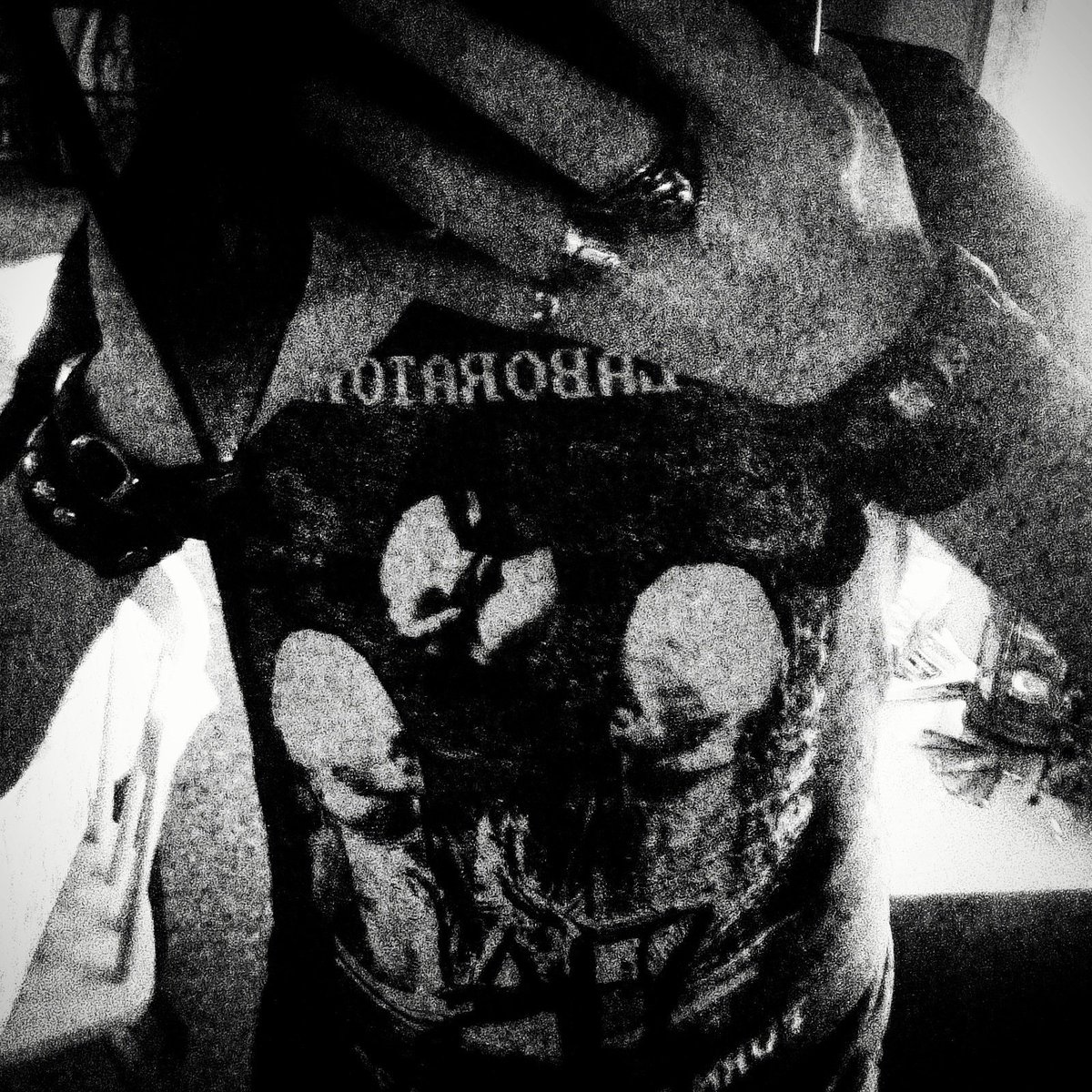 8bitpixeldomina's tweet photo. VLF LABORATORIES PORN DIVISION 309 #vlflaboratories #silkscreen #undergroundfashion #occult #glitchart #harshnoise https://t.co/ubQL1wbO0C