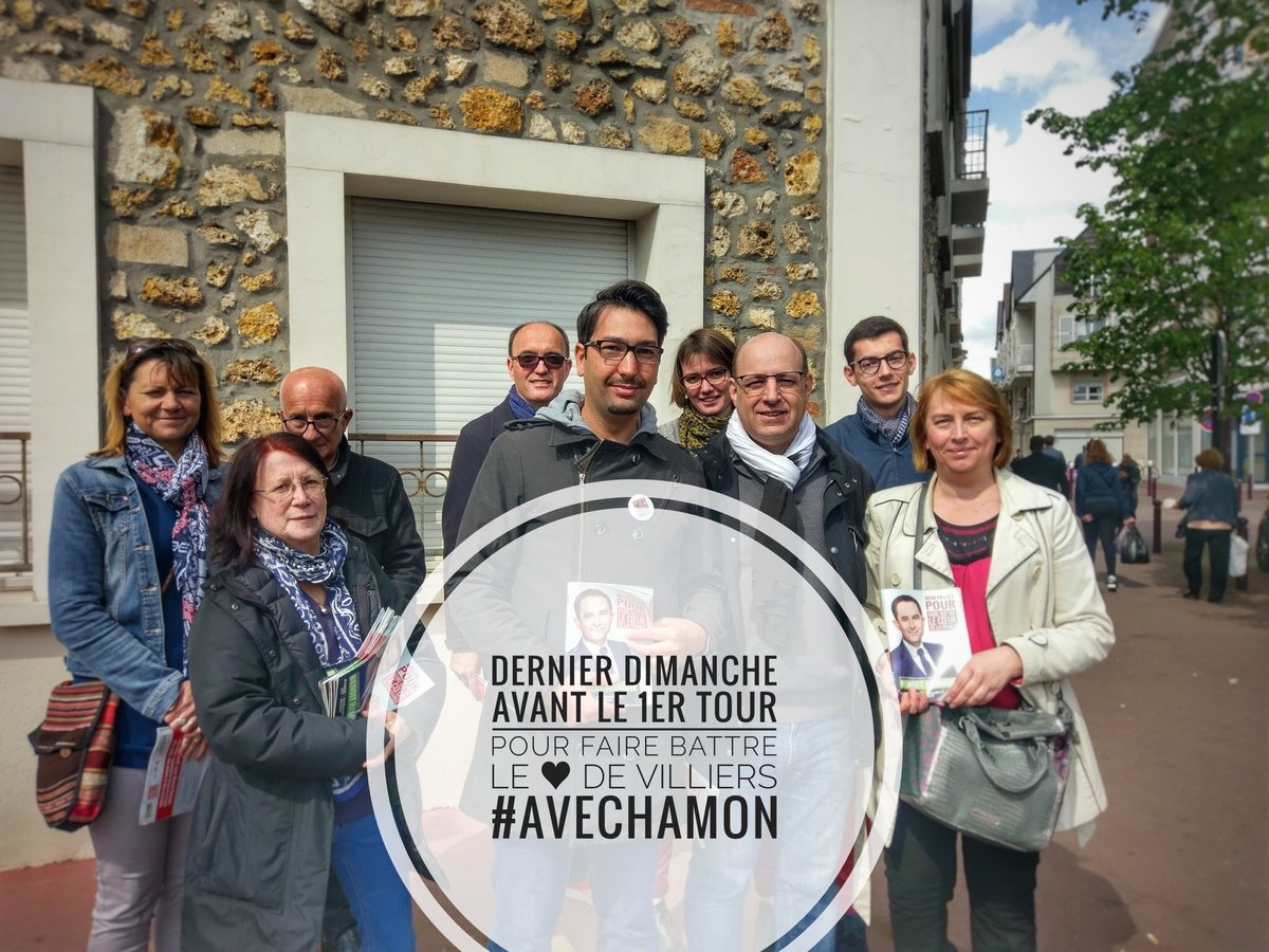 fm94350's tweet photo. Encore un très beau de WE de mobilisation au #plessis94 et à #villiers94 autour de #benoithamon et nos candidats circo 9404 https://t.co/OmFLADhcvH