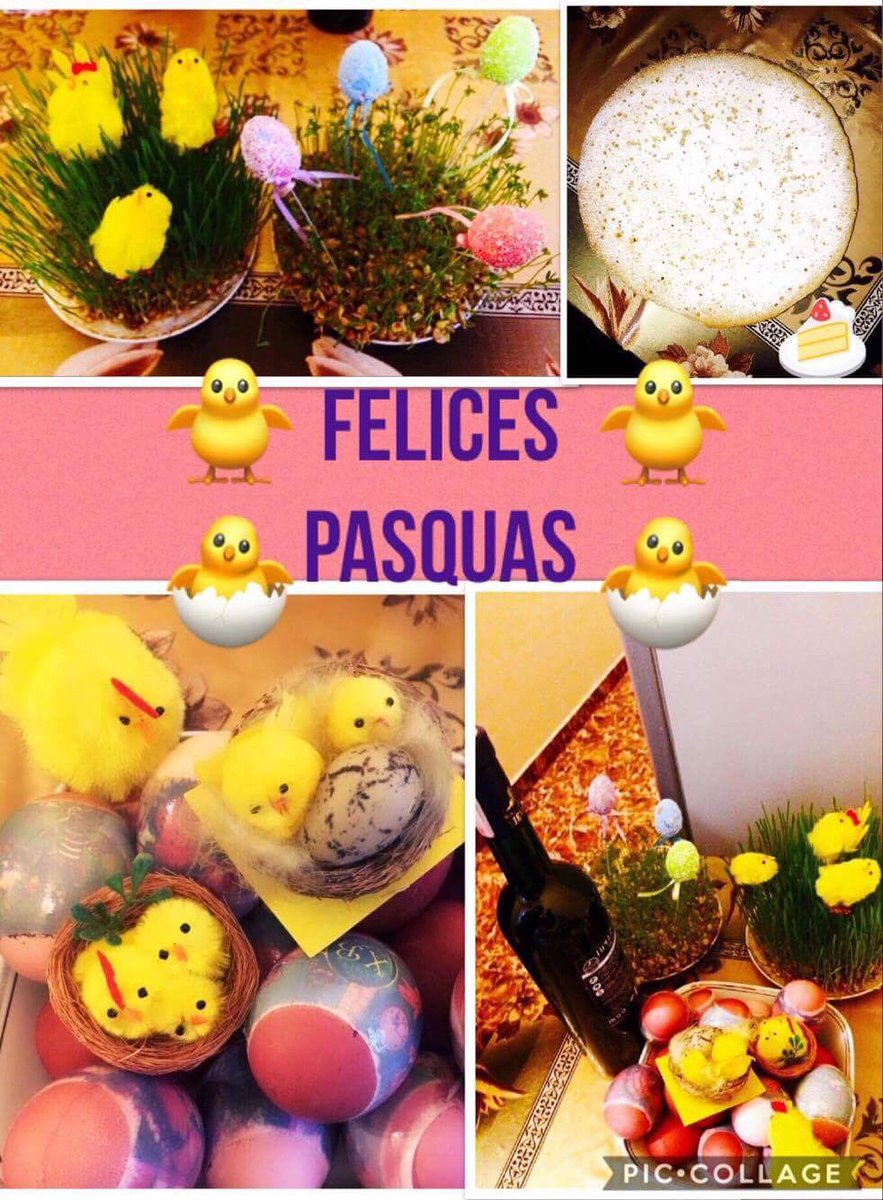 estermontana's tweet photo. From my sis @SyuziRodriguez and me!  Happy Easter to everyone! 💛🥚🥚🐥🐥🐣🐣💛✝️🙏🙏 https://t.co/fYaNmho8eO
