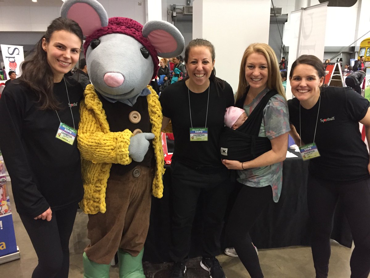 SportballVan's tweet photo. Meeting Scout from @GumbootKids was definitely one of the highlights of @HealthyFamExpo last month! #HFE2017 https://t.co/DH1u46YnlV