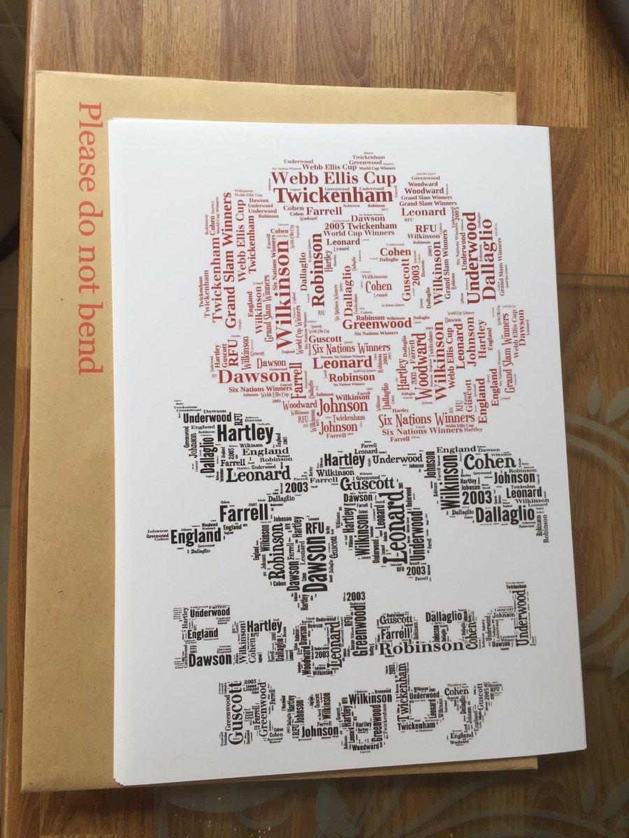 AGT79's tweet photo. Know an England Rugby fan?
I'm giving this to a follower at 11pm.
To enter;
- RT
- Follow me
Tidy 👍🏉🏉🏉 https://t.co/RsFNB76wJu