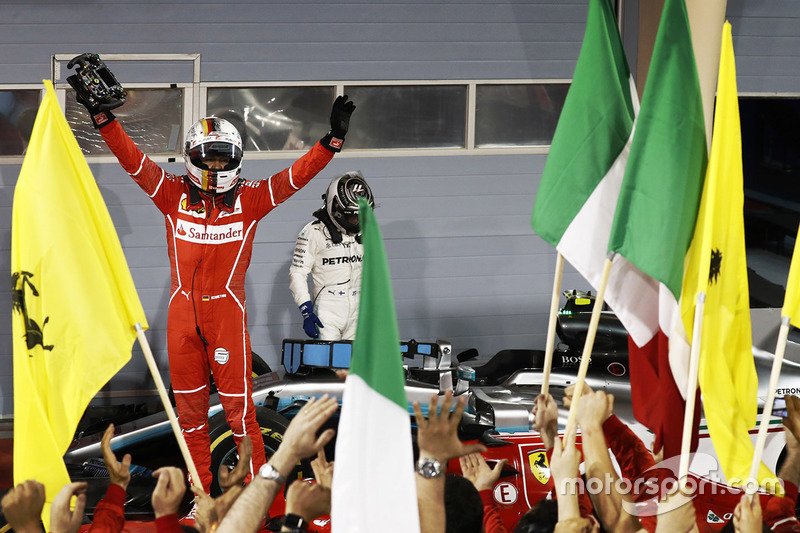 Che gara di Vettel! La Ferrari trionfa davanti a Hamilton e Bottas