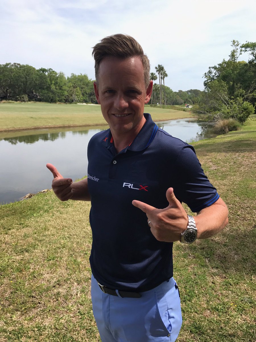 LukeDonald's tweet image. Excited for my final round at @RBC_Heritage today! Want to win the #RLXGOLF @RalphLauren shirt I am wearing? #Retweet to win!
