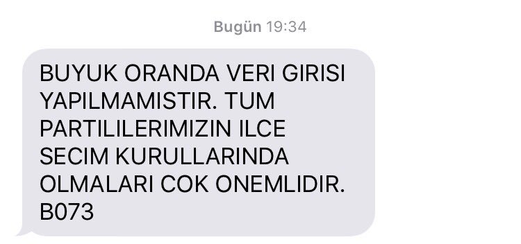 ÖNEMLİ: Parti kararımızdır. Tüm yurttaşlarımızı ilçe seçim kurullarının önüne çağırıyoruz.