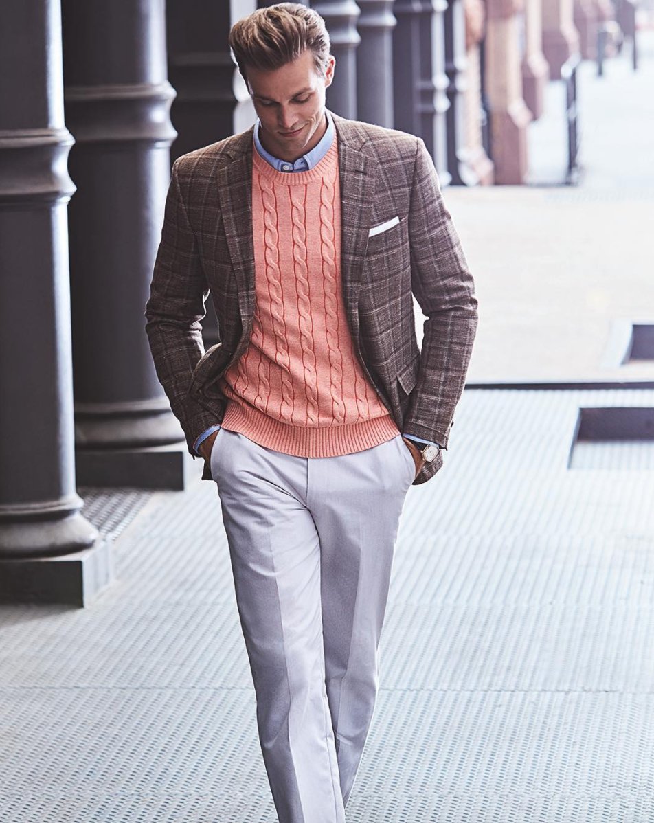 Supima's tweet photo. Sunday's best (and spring's brightest), #SupimaStyle. RG: @BrooksBrothers https://t.co/zCxTGXDUTG https://t.co/d9qEgXyiQZ