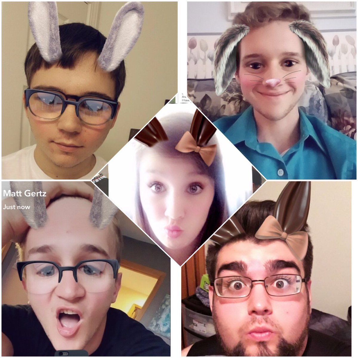 CarnettMusic's tweet photo. Happy Easter from Carnett! 🐰 https://t.co/3YMPnZ2mTs
