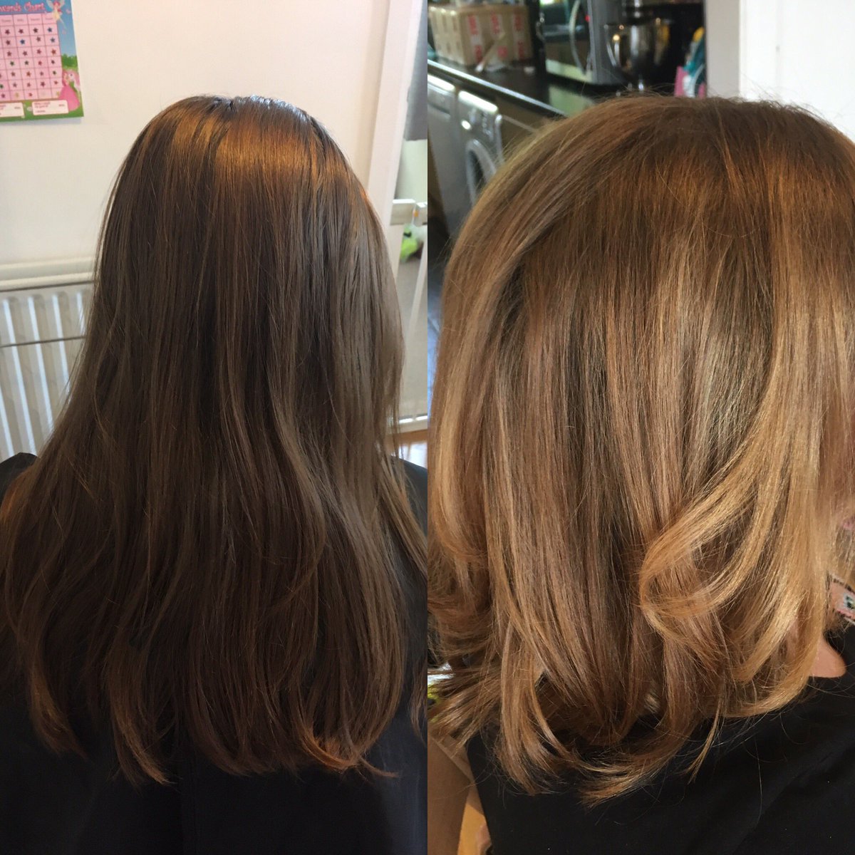 Charlie Langley Auf Twitter Before And After Balayage